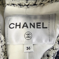 【Khuyến mãi】Áo khoác không cổ CHANEL 641593