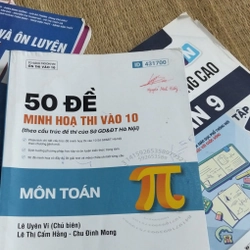 50 đề minh họa thi vào lớp 10 theo cấu trúc đề thi của sở giáo dục và Đào tạo Hà Nội