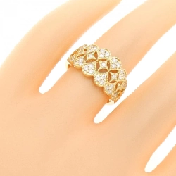 Nhẫn kim cương K18YG 0.38CT 670668