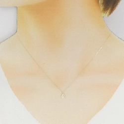 Dây chuyền kim cương K18YG 0.10CT - Hàng hiệu Chính hãng 859028