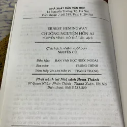 Chuông Nguyện Hồn Ai - Ernet Hemingway 925614