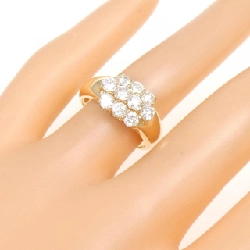 Nhẫn kim cương K18YG 1.07CT 672556