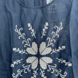 Áo linen thêu tay  994947