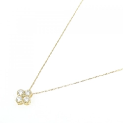 K18YG Hoa Hồng Kim Cương Dây Chuyền 0.253CT - Hàng hiệu Chính Hãng 862595