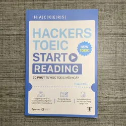 Combo 2 cuốn HACKERS TOEIC - Reading & Listening - David Cho 777354