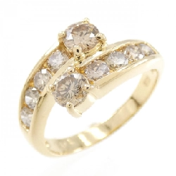 Nhẫn kim cương K18YG 1.00CT