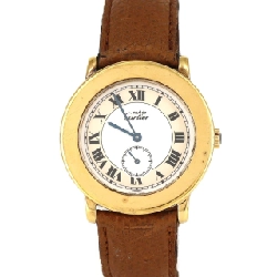 Cartier Must 2LM GP W1006922 GP Quartz - Hàng hiệu Authentic