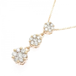 K18PG Hoa Kim Cương Dây Chuyền 1.00CT - Hàng hiệu Chính hãng 857988