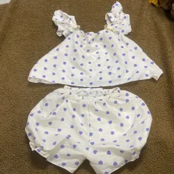 Bộ cũi cho bé thích màu tím 