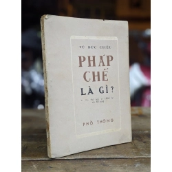 Pháp chế là gì? - Vũ Đức Chiểu