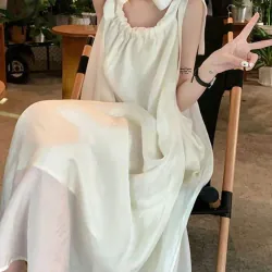 Váy maxi 2 dây bản to 1029701