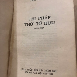 Sách Thi pháp thơ Tố Hữu - Trần Đình Sử 306726