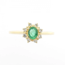 Nhẫn Emerald K18YG 667188