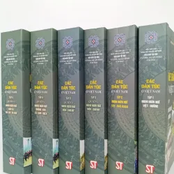 (giảm 40%) Trọn bộ 4 tập - 6 quyển Các dân tộc ở Việt Nam