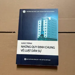 Giáo trình mhuwngx quy định chung về luật dân sự