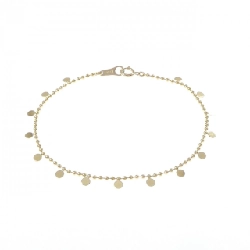 K18YG Vòng tay - Hàng hiệu Chính hãng 874021