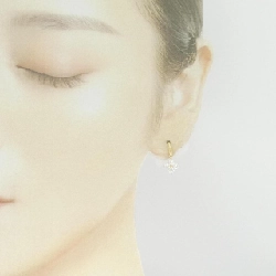 K18YG Bông tai hoa kim cương 1.00CT - Hàng hiệu Chính hãng 869806