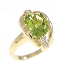 Nhẫn Peridot K18YG 2.50CT - Hàng hiệu Chính hãng