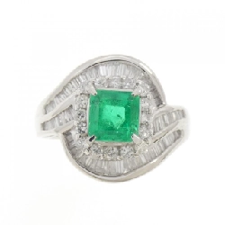 Nhẫn Emerald PT900 0.80CT - Hàng hiệu Chính hãng 851926