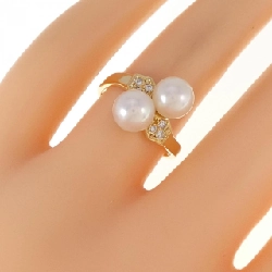 Nhẫn ngọc trai Akoya K18YG - Hàng hiệu Authentic 859458