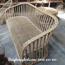 Băng ghế sofa dài mây tự nhiên 493352