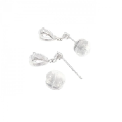 K18WG Bông tai Cubic - Hàng hiệu Chính hãng 870361