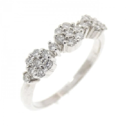 Nhẫn kim cương hoa PT900 0.25CT - Hàng hiệu Authentic