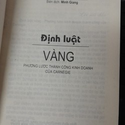 ĐỊNH LUẬT VÀNG - Minh Giang (dịch) 195138