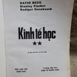 Kinh tế học (2 tập), xuất bản 1995| David Begg, Stanley Fischer & Rudiger Dornbusch 302030