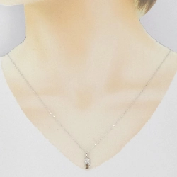 K18WG Dây chuyền kim cương 0.42CT - Hàng hiệu Chính hãng 858919