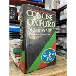 The concise Oxford dictionary