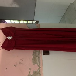 Đầm dài hai dây thiết kế không mác size S, M 194127