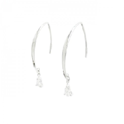 K18WG Bông tai kim cương 0.12CT - Hàng hiệu Chính hãng 868150