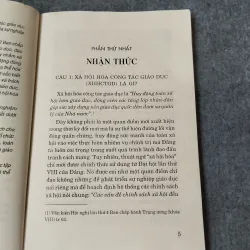 XÃ HỘI HOÁ CÔNG TÁC GIÁO DỤC. NHẬN THỨC VÀ HÀNH ĐỘNG 718892