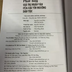 Phát huy giá trị nhân văn của các tín ngưỡng dân tộc.  715236