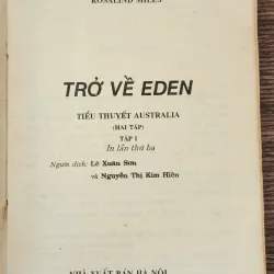 Trọn bộ 2q tiểu thuyết TRỞ VỀ EDEN - 786 trang (nhà văn Rosalind Miles) 936888