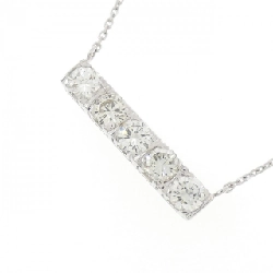 Dây chuyền kim cương PT900/K18WG 0.80CT - Hàng hiệu Authentic 860252