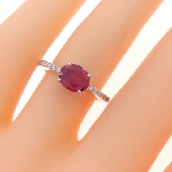Nhẫn Ruby K18WG 0.68CT 672914
