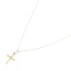 K18YG Dây chuyền kim cương hình chữ thập - Hàng hiệu Authentic 856433