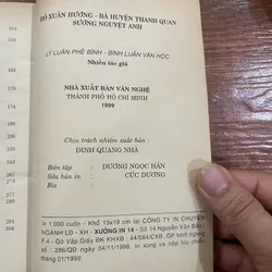 Phê Bình Bình Luận Văn Học: Hồ Xuân Hương - Bà Huyện Thanh Quan - Sương Nguyệt Anh (9) 558701