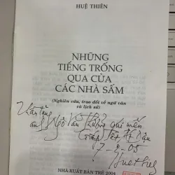 NHỮNG TIẾNG TRỐNG QUA CỬA CÁC NHÀ SẤM - HUỆ THIÊN 712533