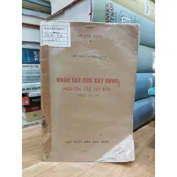 Khảo sát cho xây dựng – Nguyên tắc cơ bản (TCXD 78–79) – Bộ Xây Dựng
