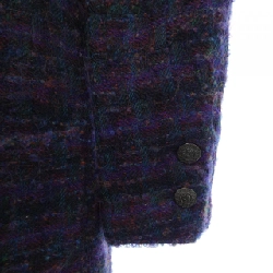 【Mã giảm giá】【Cổ điển】Áo khoác không cổ CHANEL 643220