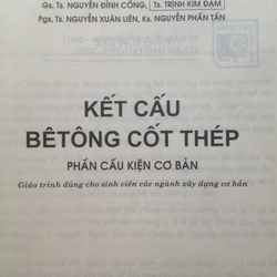 KẾT CẤU BÊ TÔNG CỐT THÉP PHẦN CẤU KIỆN CƠ BẢN 455717
