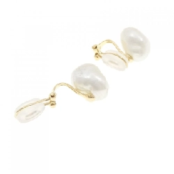 K18YG Bạch Ngọc Trai Bông Tai - Hàng hiệu Chính hãng 872874