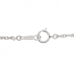 Dây chuyền Aquamarine PT900/PT850 Hoa 0.88CT - Hàng hiệu Chính hãng 859509