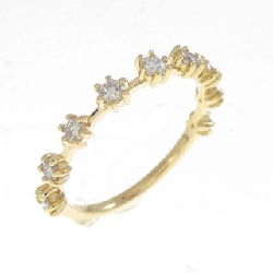 Nhẫn kim cương K18YG 0.34CT - Hàng hiệu Authentic