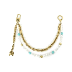 Túi xách Louis Vuitton Charm Chain Turquoise Rodeo M02097 - Hàng hiệu Authentic