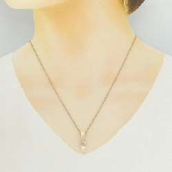 K18PG Dây chuyền kim cương 0.56CT - Hàng hiệu Chính hãng 856927