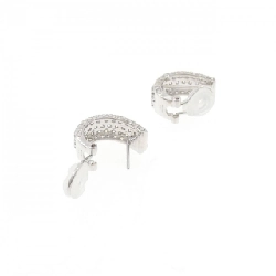 K18WG Bông tai/Khuyên tai kim cương Pavé 2.00CT - Hàng hiệu Chính hãng 867670